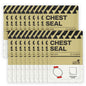 RHINO RESCUE Vented Chest Seal, 4 Vents, Sterile Emergency Trauma Dressing, Occlusive Adhesive Pad, IFAK Trauma Refill Medical First Aid Supplies for Wound Care, Gunshot Wound, Sucking Chest(20 Count)