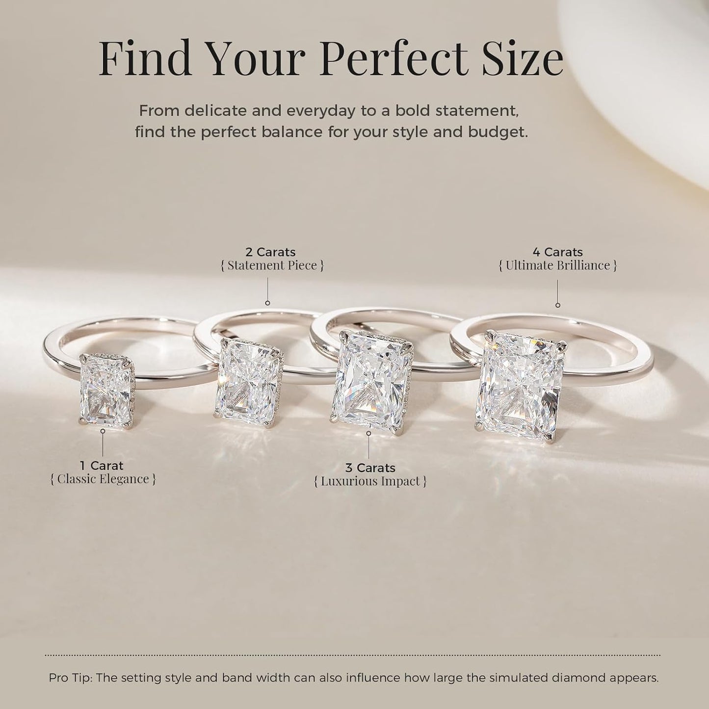 Elegant Solitaire Engagement Rings for Her