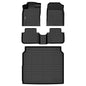 GINOWY-Floor Mats for Toyota 4Runner 1996-2002,1st+2nd Row,TPE All Weather Car Mats Custom Fit Rubber Floor Liners Car Accessories for Toyota 4Runner