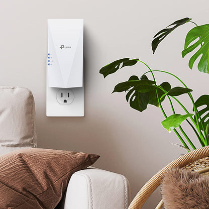 TP-Link AC1900 WLAN-Repeater RE550 | Dualband-WLAN-Verstärker mit Gigabit-Ethernet-Port | Bis zu 200 m², 32 Geräte | Internet-Signalverstärker | App-Einrichtung | EasyMesh-kompatibel
