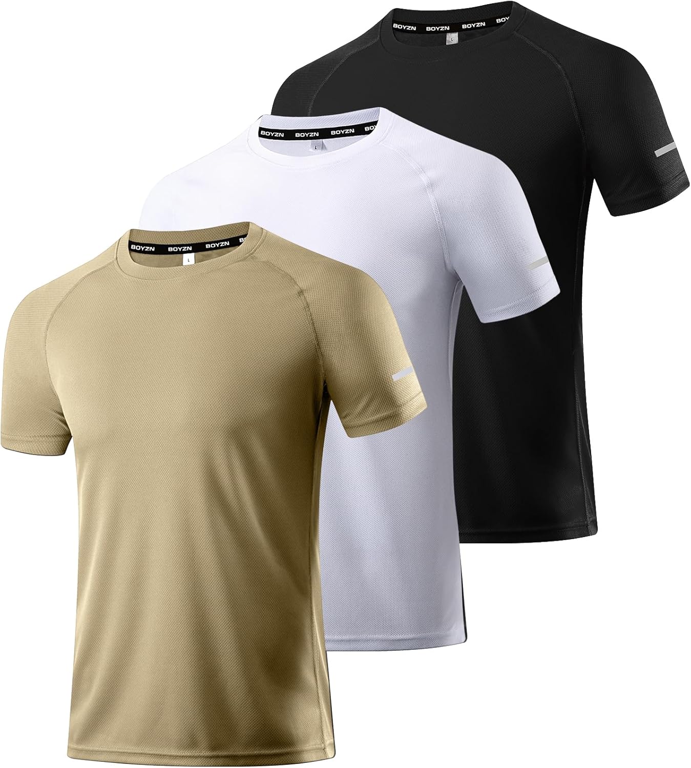 Large3 Pack-black/White/Khaki