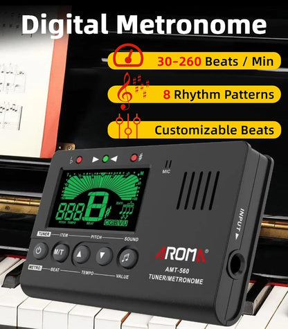 Ulumac Aroma 3-in-1 Digital Metronome Tuner