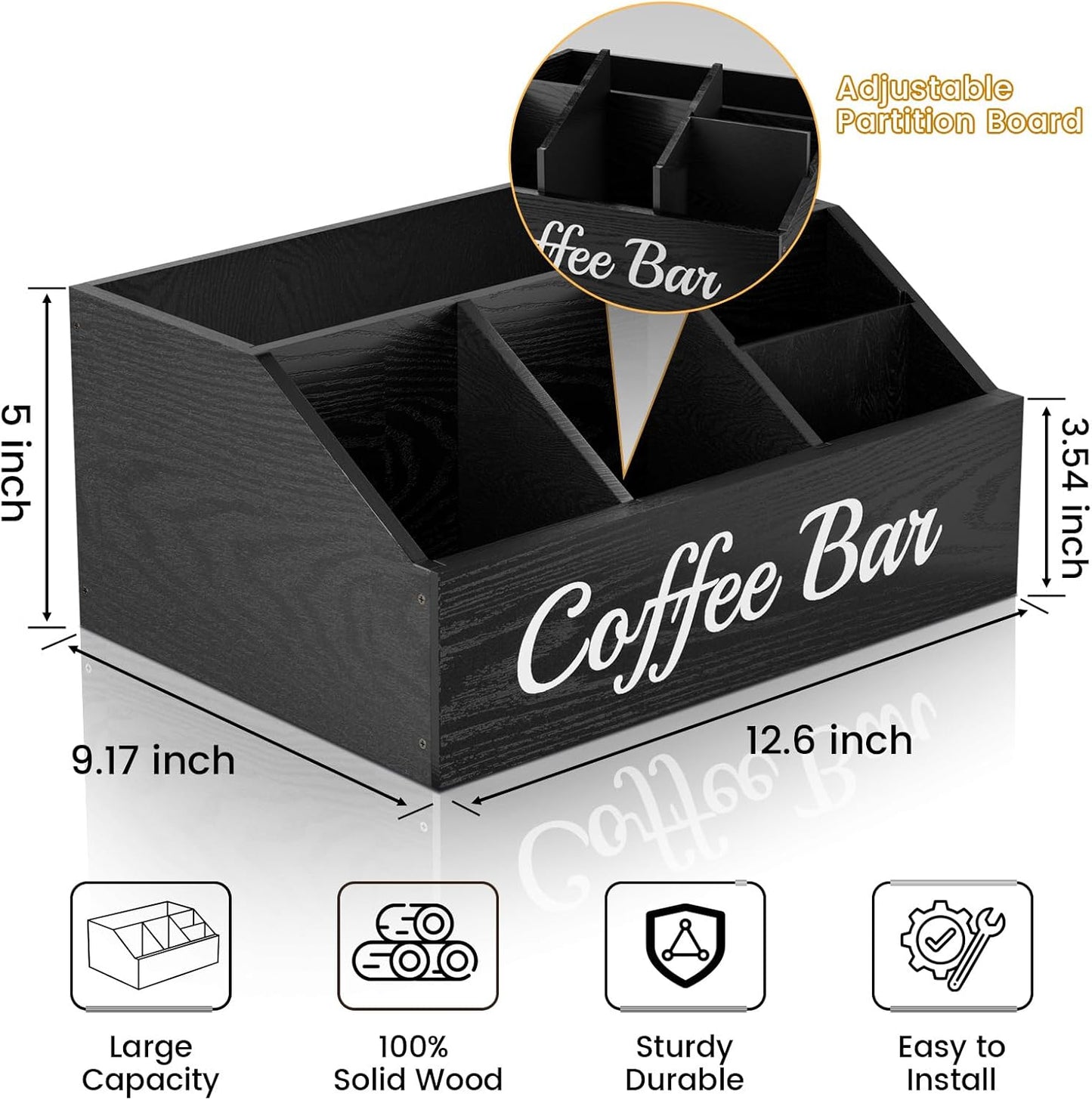 WooOrganix Coffee Station Organizer: A Game-Changer for Coffee Lovers