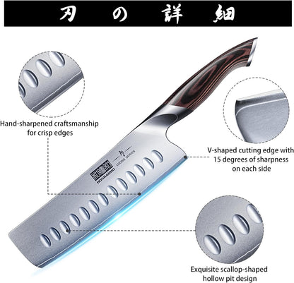 HOSHANHO 7 Inch Nakiri Knife Review: A Game-Changer for Home Cooks