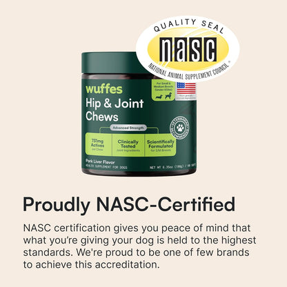Wuffes Advanced Dog Hip and Joint Supplement: A Game-Changer for Small and Medium Breeds