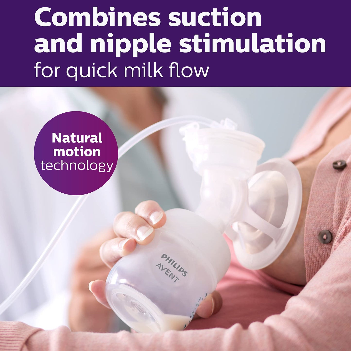 Philips Avent Double Electric Breast Pump - Electric Breast Pump, Hospital Strength, with Travel Bag and Pouch, SCF393/82