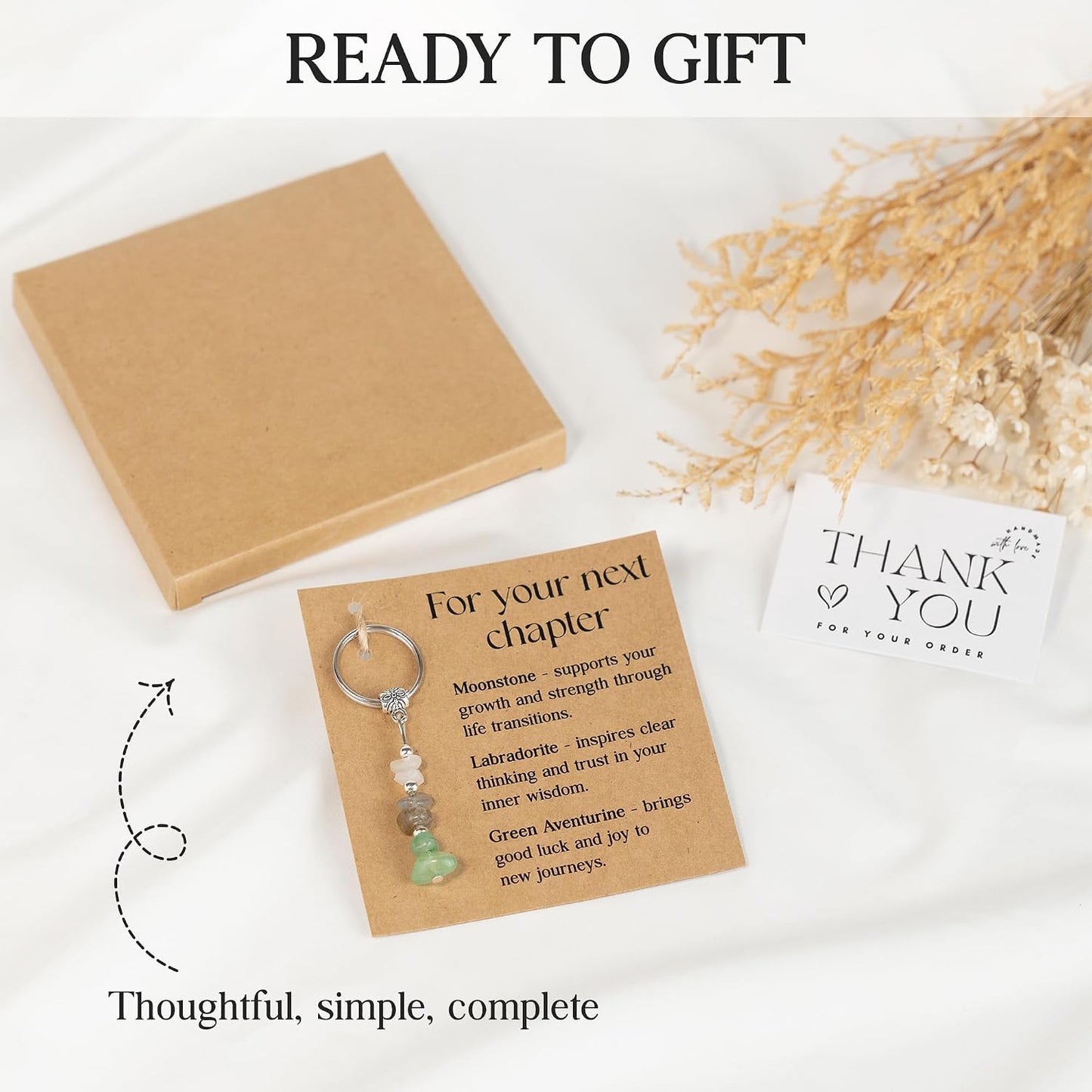 Sensemory Retirement Gift For Woman Keychain