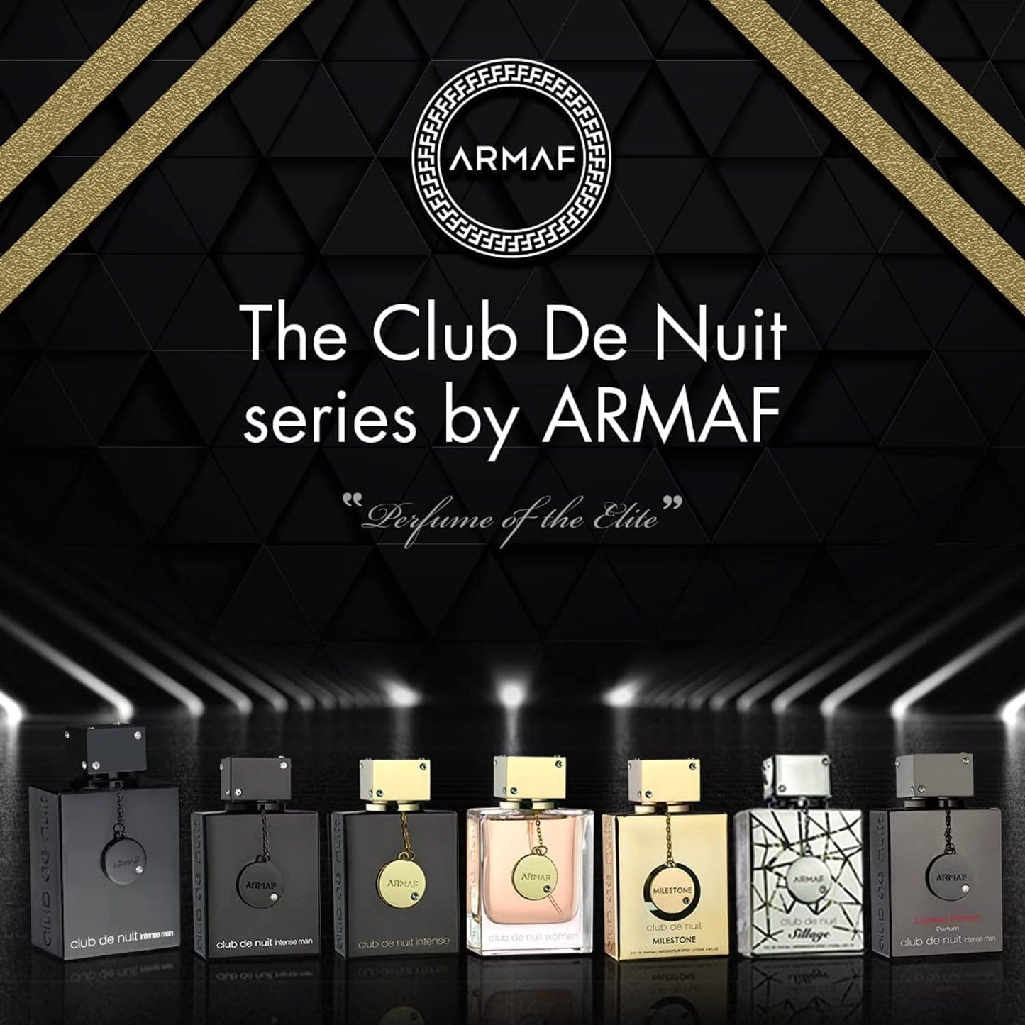 ARMAF S Club De Nuit Intense for Men Eau De Toilette Spray, 3.4 onzas, negro, 106 ml / 3.6 oz (31470)