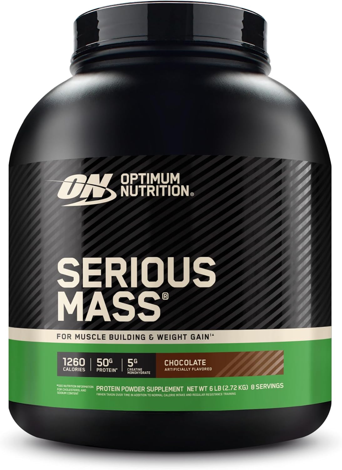Optimum Nutrition Serious Mass Gainer Protein Powder, Banana, 12 Pound