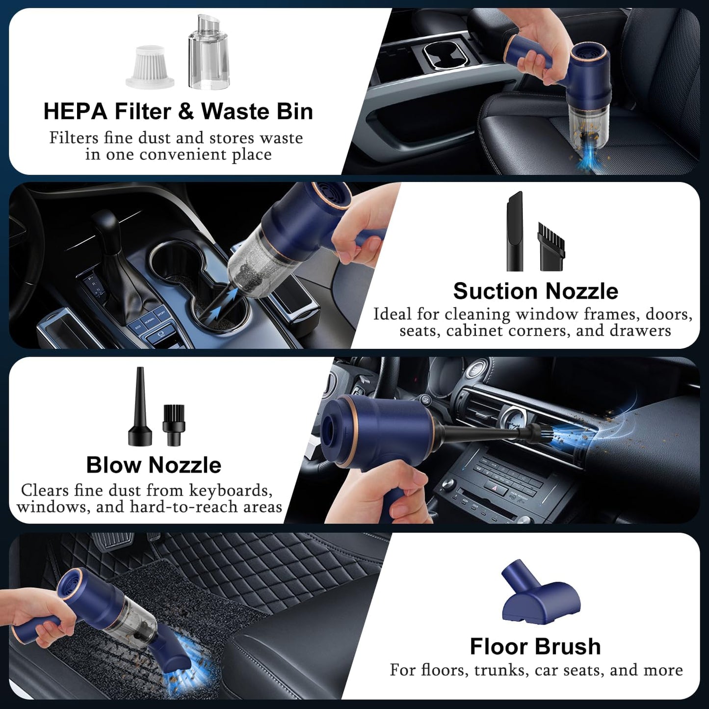 KMM Handheld Car Vacuum Cleaner: A Game-Changer for Cleaning on-the-go