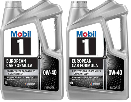 Mobil 1 Advanced Fuel Economy Full Synthetic Motor Oil 0W-20, 5 Quart