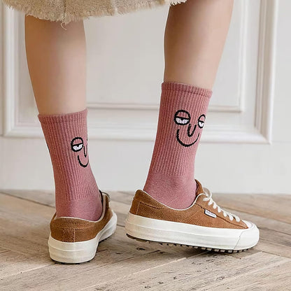 Lustige Crew Socken Bunte Neuheit Niedliche Casual Crew Socken Geschenkpackungen für Damen Herren