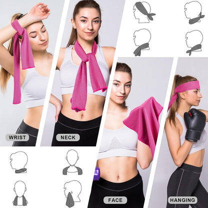 CADONO 4 Pack Cooling Towel: Your Ultimate Fitness Companion