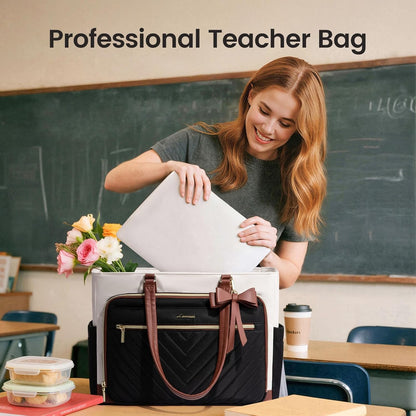LOVEVOOK 17 Inch Laptop Tote Bag: The Ultimate Companion for Women on-the-Go