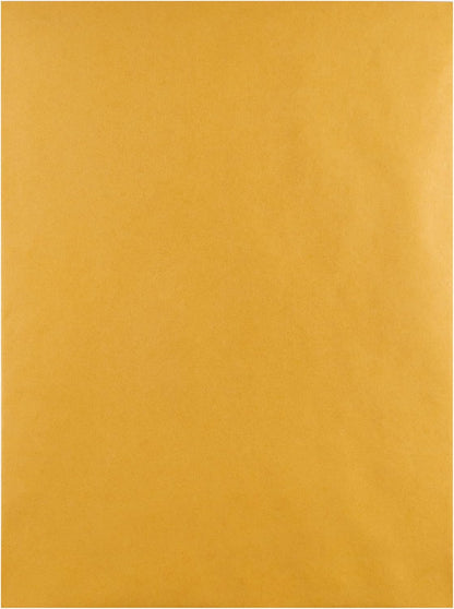 Hilroy Kraft-Briefumschläge, 22,9 x 30,5 cm, Press-it Seal-it Verschluss, 25 Stück pro Packung (76044)