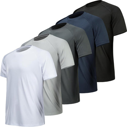 Medium5 Pack Black, Dark Grey, Light Grey, White, Navy