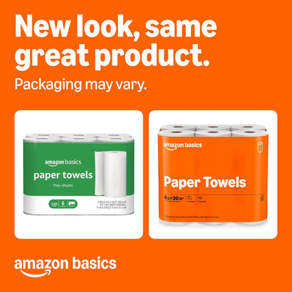 Amazon Basics 2-Ply Flex-Sheets Paper Towels: A Game-Changer for Everyday Messes