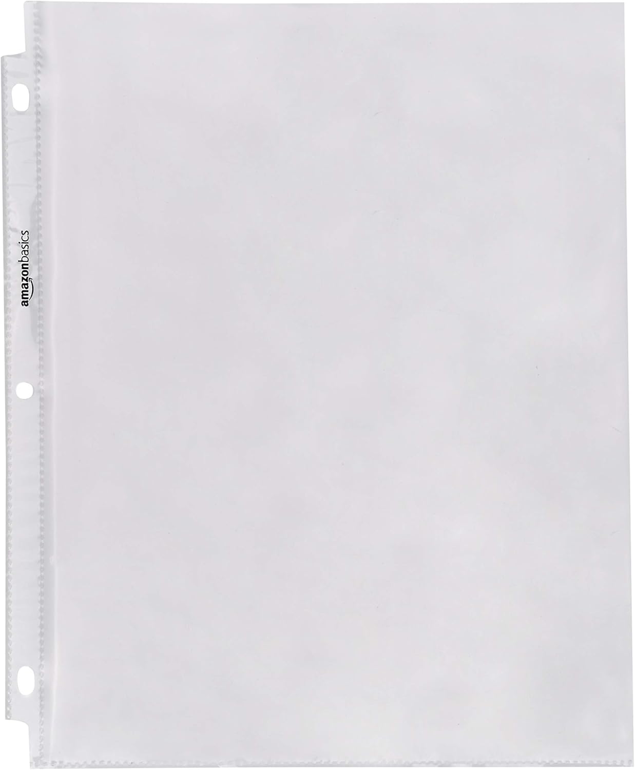 Amazon Basics Klarsichthüllen, oben offen, für A4 Ringbuch, Polypropylen, 21,59 cm x 27,94 cm, 200 Stück