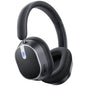 Hybrid Active Noise Cancelling Headphones, 120H Playtime Bluetooth Over Ear Headphones, Bluetooth 6.0 Wireless Headset with Display, 6 ENC Mic, Hi-Res Audio, Transparency Mode for Travel Game Black
