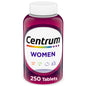 Centrum Multivitamin for Women, Multimineral Supplement with Iron, Vitamin D3, B Vitamins and Antioxidant Vitamins C and E, Gluten Free, Non-GMO Ingredients - 250 Count (Pack of 12)