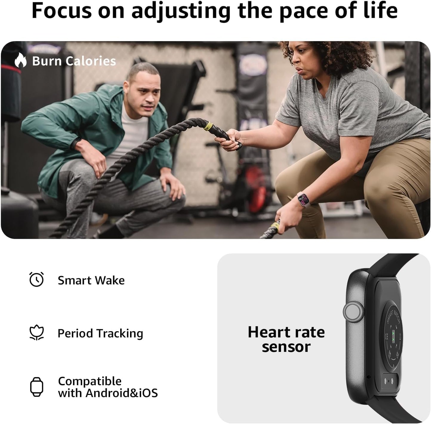 Smart Watch for Men Women - A Game-Changer for Fitness Enthusiasts