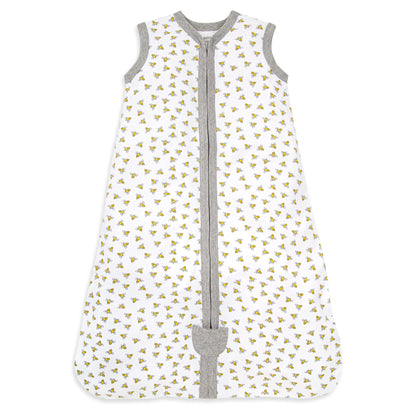 Burt's Bees Baby Infant Wearable Blanket, Organic Cotton Unisex Beekeeper - Light Weight 0.5 TOG or Medium Weight 1.5 TOG