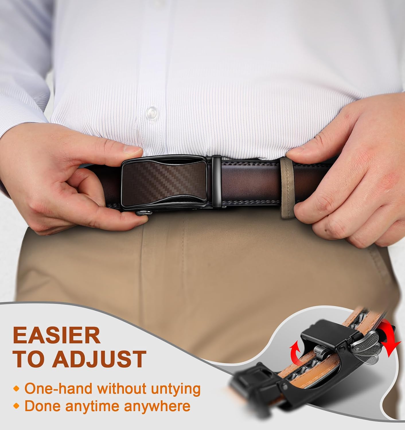 BULLIANT Mens Ratchet Belt: A Game-Changer for Your Wardrobe