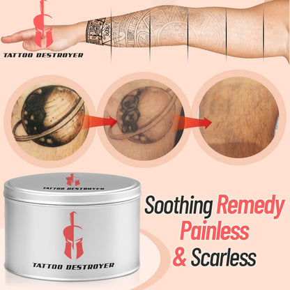 Tattoo Removal Cream Natural Fading system wrecking balm 3 month spartan perform