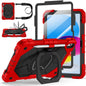 Case for iPad A16 11th Generation 11 Inch 2025, Auorld for iPad 10th Generation 10.9 inch 2022 case with Screen Protector, 360 Degree Rotating Stand Shoulder Strap Pencil Holder, Navy Pink