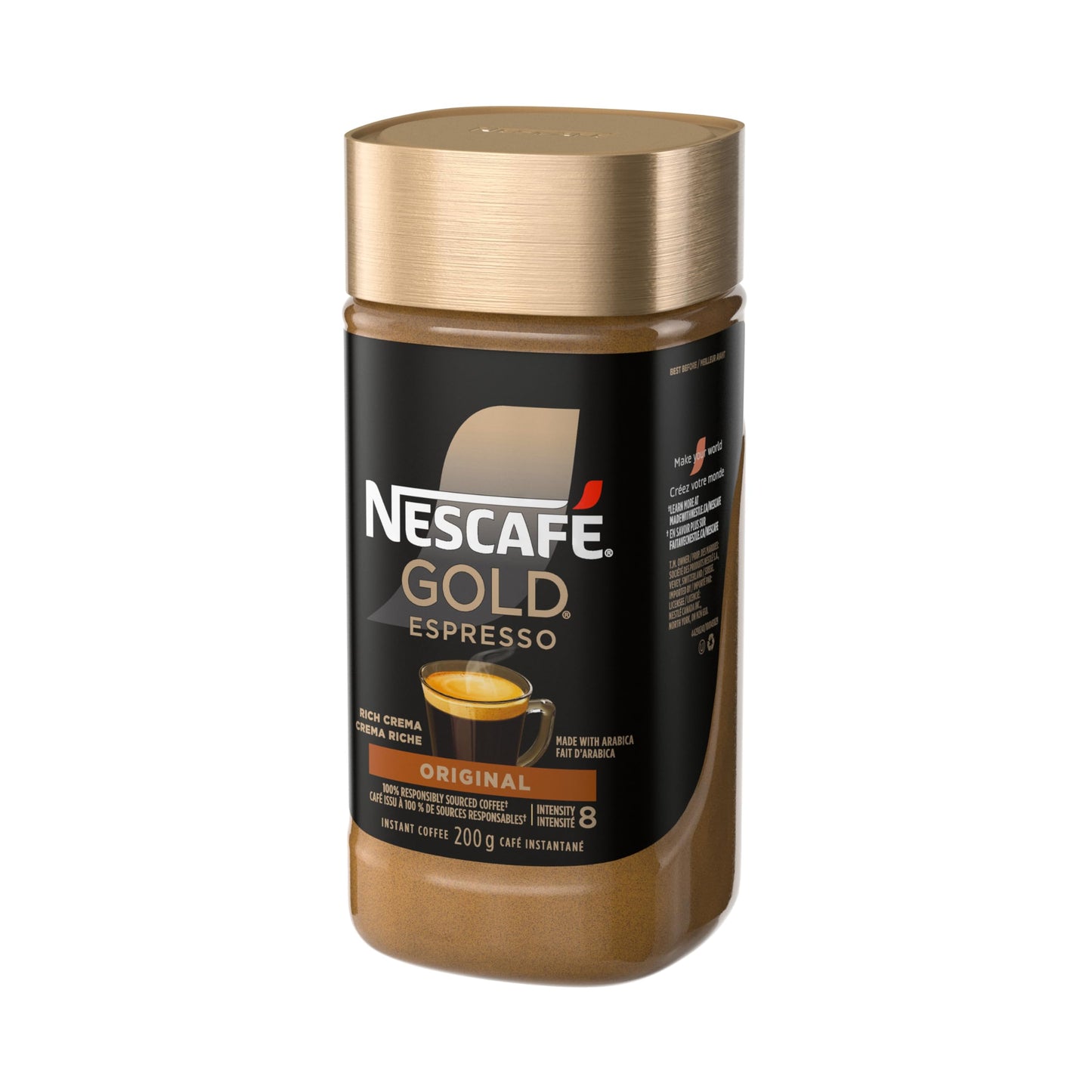 NESCAFE Gold Espresso Instantkaffee, 200g/7.1 oz., {Aus Kanada importiert}