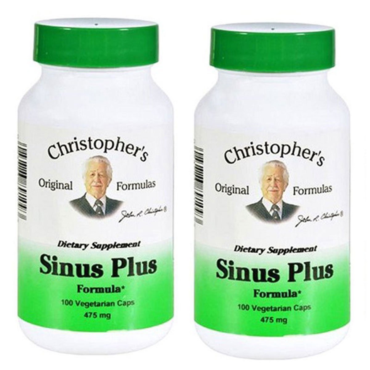 Christopher's Original Formulas Sinus Plus, Sinus Support Capsules, Whole Herb Synergistic Blend, 100 Count