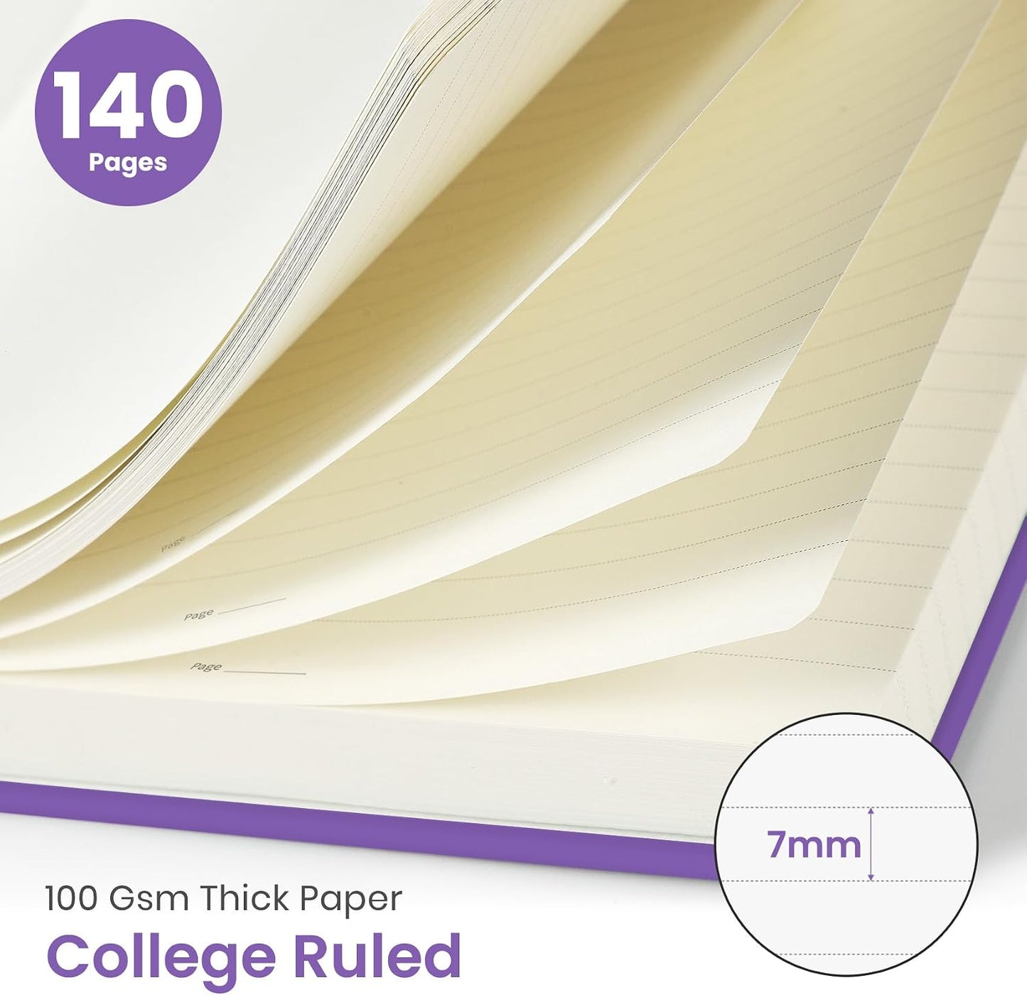 Taja Lined Spiral Journal Notebook: A Reliable Companion for Writers