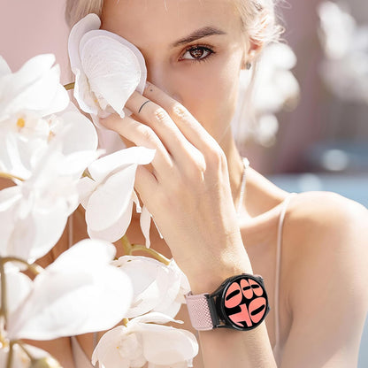 Runostrich Schnellverschluss-Nylon-Uhrenarmband - Breitenwahl - 18mm, 19mm, 20mm, 22mm, 24mm elastische Uhrenarmbänder verstellbares dehnbares Solo Loop Sport Nylon Ersatzarmband für Damen Herren, 3 Stück