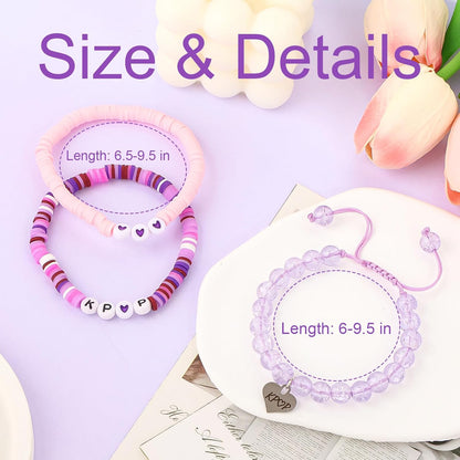 JIANZHEN KPop Bracelet Merch Stuff and Birthday Card Korea-Pop Demon Christmas Jewelry