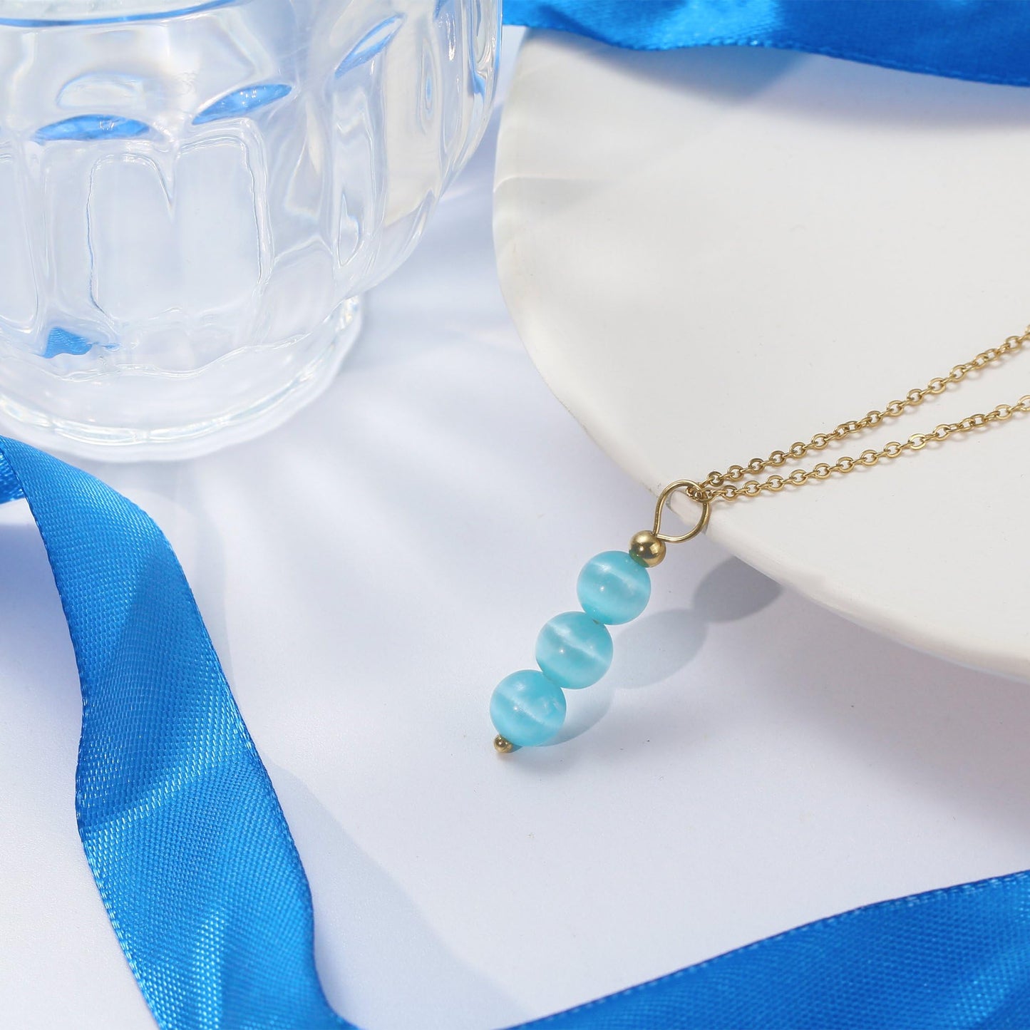 SmileBelle Schwarzer Turmalin Halsketten für Frauen, Schutz und Heilung Spirituelle Kristall Halsketten, Oktober Geburtsstein Halskette Schwarzer Turmalin Schmuck für Frauen Teenager Mädchen als Geburtstagsgeschenke