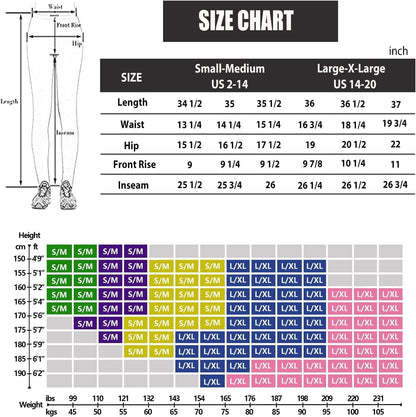 FULLSOFT 4 Pack Leggings for Women-No See-Through High Waisted Tummy Control Yoga Pants