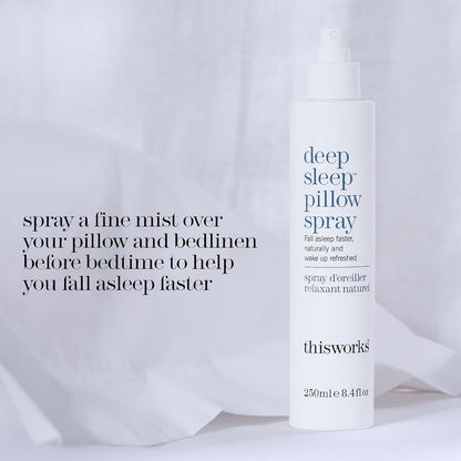This Works Deep Sleep Candle & Pillow Spray Bundle – Aromatherapy Duo for a Calming Bedtime Ritual