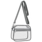 Clear Bag for Stadium Events Clear Sports Fan Handbags Purses with Adjustbale Strap for Concerts Festivals Game Day