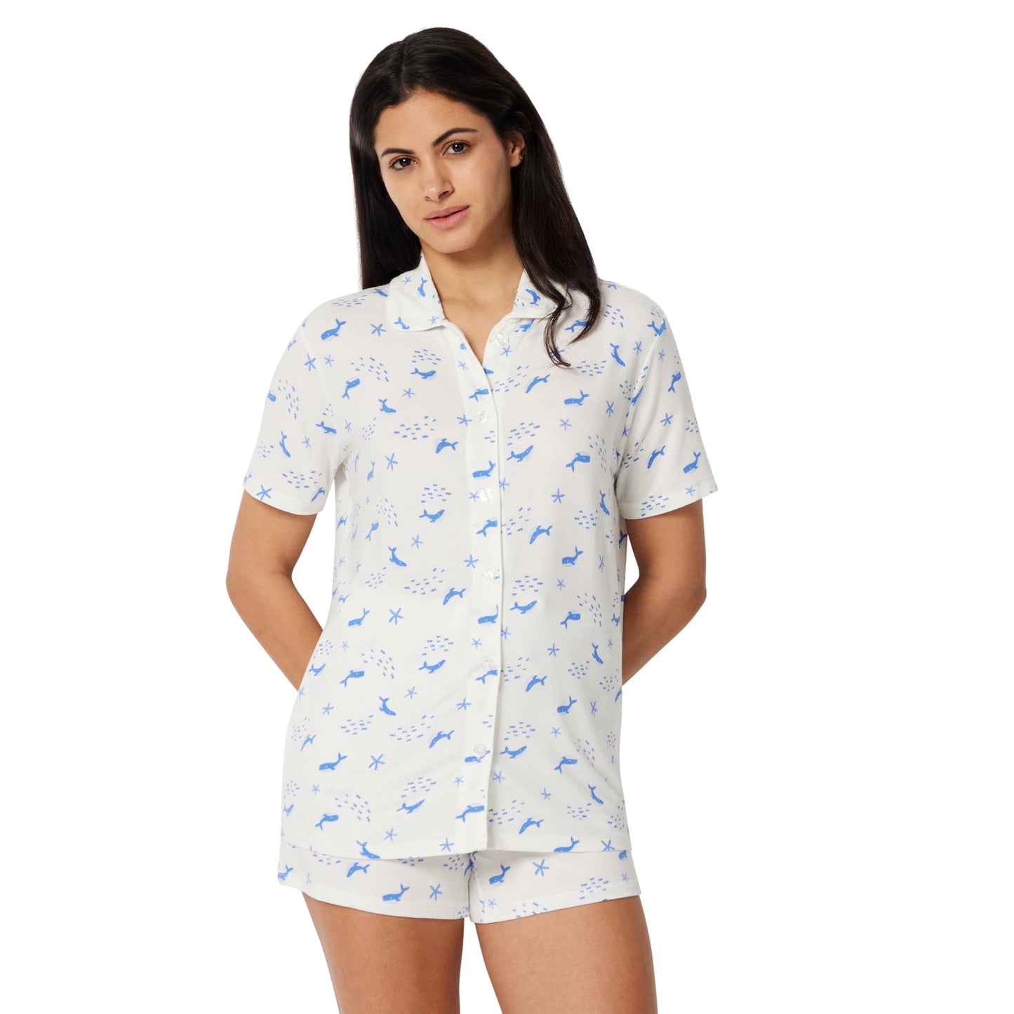 Amazon Essentials x Sofia Grainge Mommy and Me Short Sleeve Pajama Set