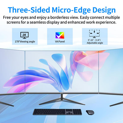 ZZA Gaming Monitor 27 Inch -34inch Curved Monitor