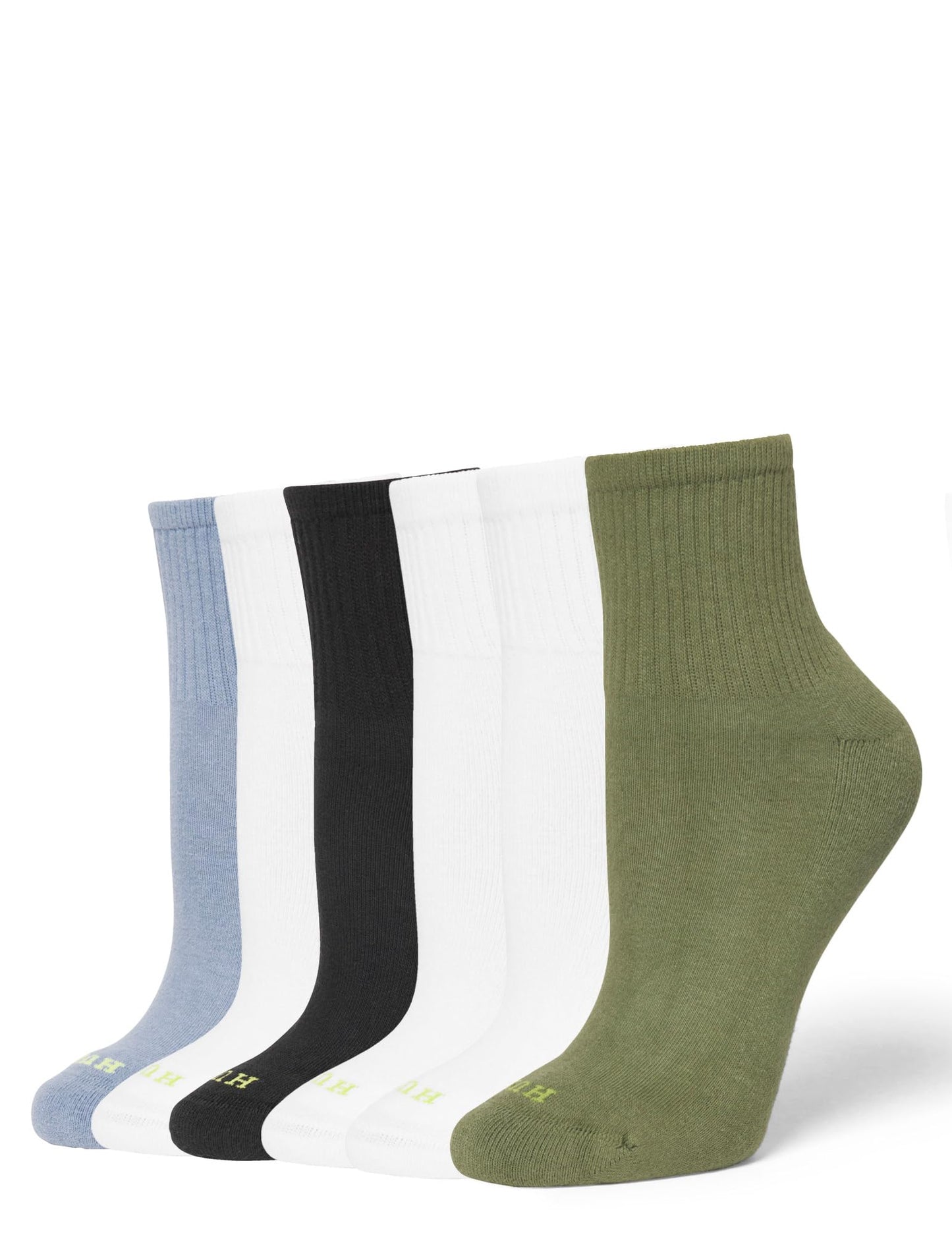 One SizeOlive - 6 Pair Pack