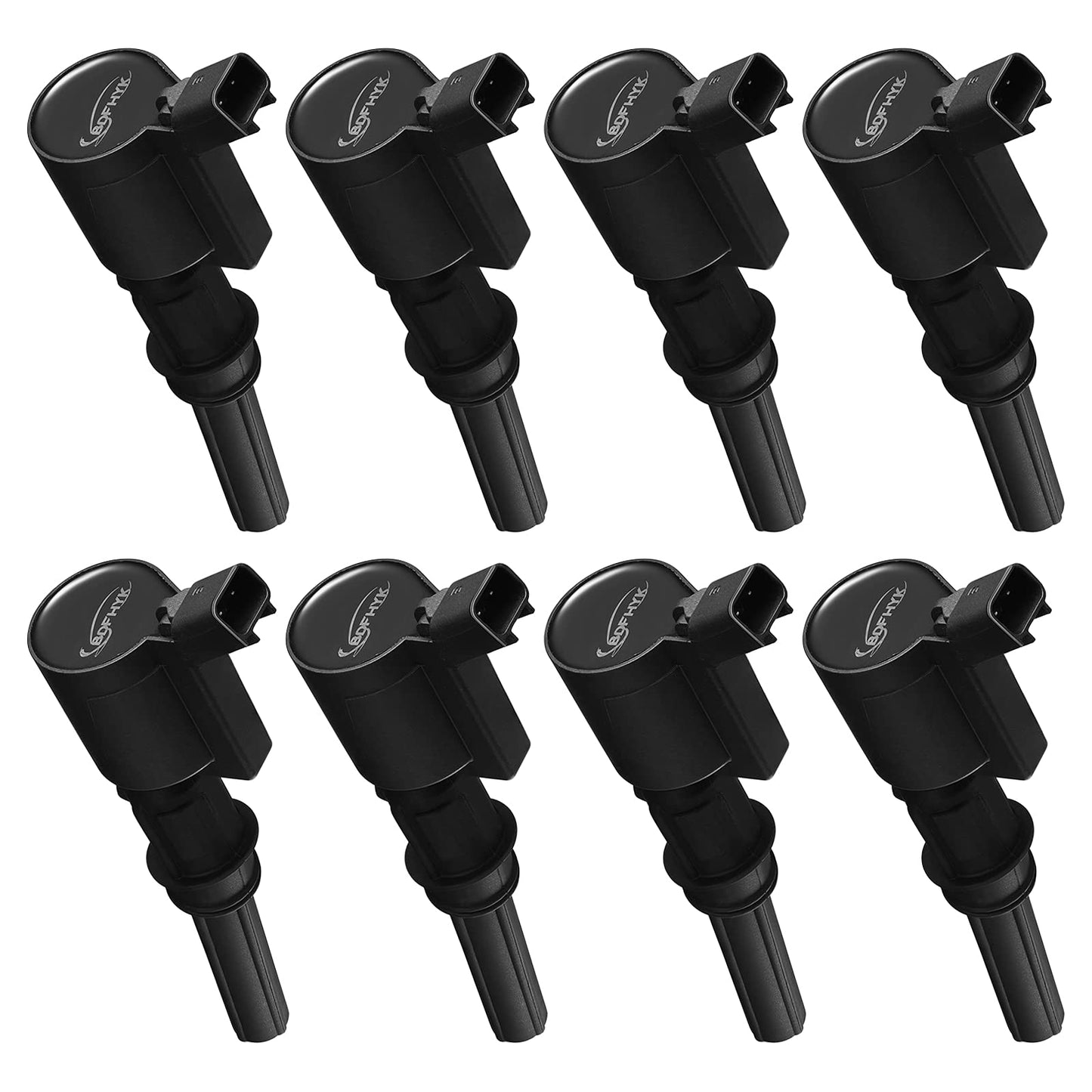 BDFHYK Ignition Coil Pack UF648 and Iridium Spark Plug 97390 Compatible with Jeep Grand Cherokee 2011-2015 Jeep Wrangler Dodge Charger Grand Caravan 2016 Chrysler 200 300 Jeep Coil Pack 3.6L Set of 6