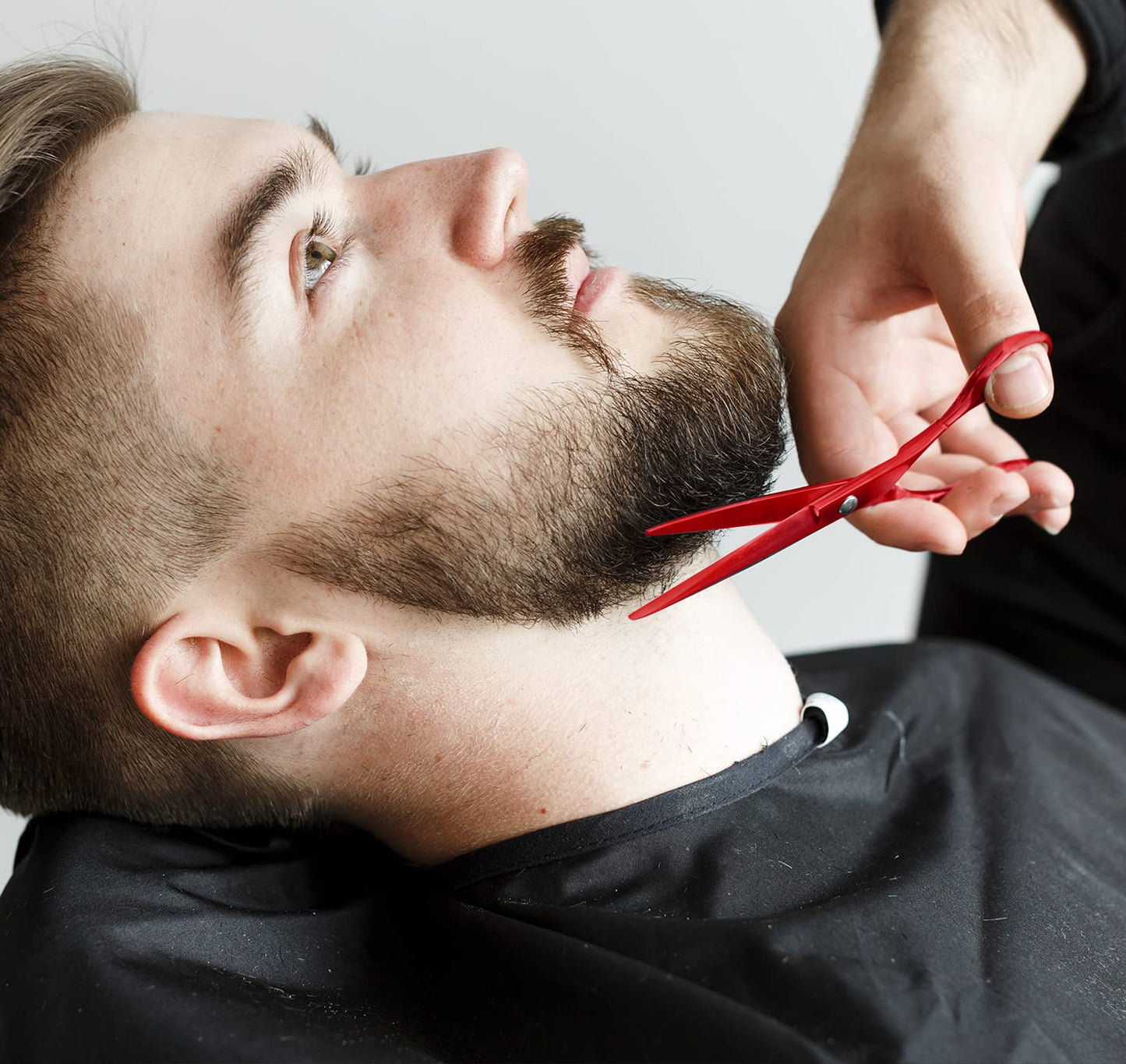 Utopia Care Haarschneide- und professionelle Friseurschere 6,5 Zoll, Premium Edelstahl Schere mit glattem Rasiermesser und scharfen Klingen für Salons, Männer, Frauen und Kinder, Silber