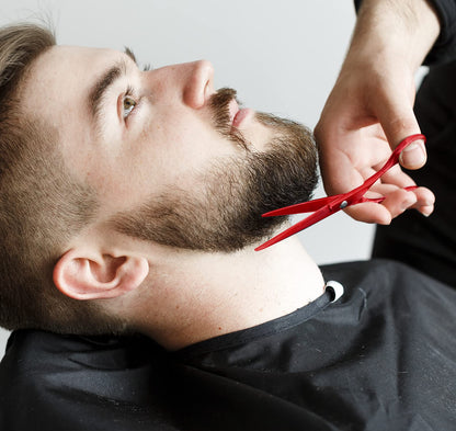 Utopia Care Haarschneide- und professionelle Friseurschere 6,5 Zoll, Premium Edelstahl Schere mit glattem Rasiermesser und scharfen Klingen für Salons, Männer, Frauen und Kinder, Silber