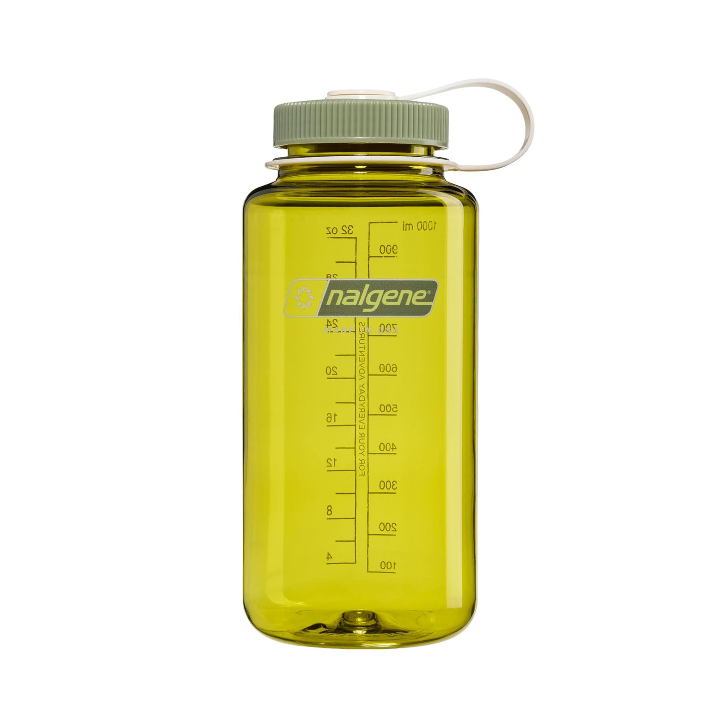 Nalgene 32 oz Wide Mouth Water Bottle | BPA-Free, Durable & Leak Proof, Lightweight Bottle for Hiking & Gym, Work & Travel
