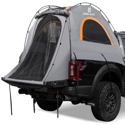 Truck Bed Tent 5.5-6ft: Easy Set Up Umburato Pickup Truck Tents for Camping, Waterproof PU3000mm Canopy for Truck Camper, Portable, Spacious for 2 Person Green