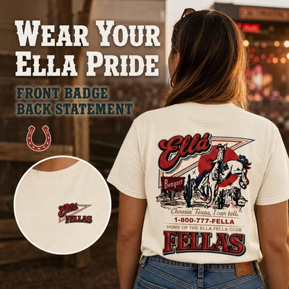 Ella Fella Shirt for Men Women – A Vintage Western Tee That's the Real Deal