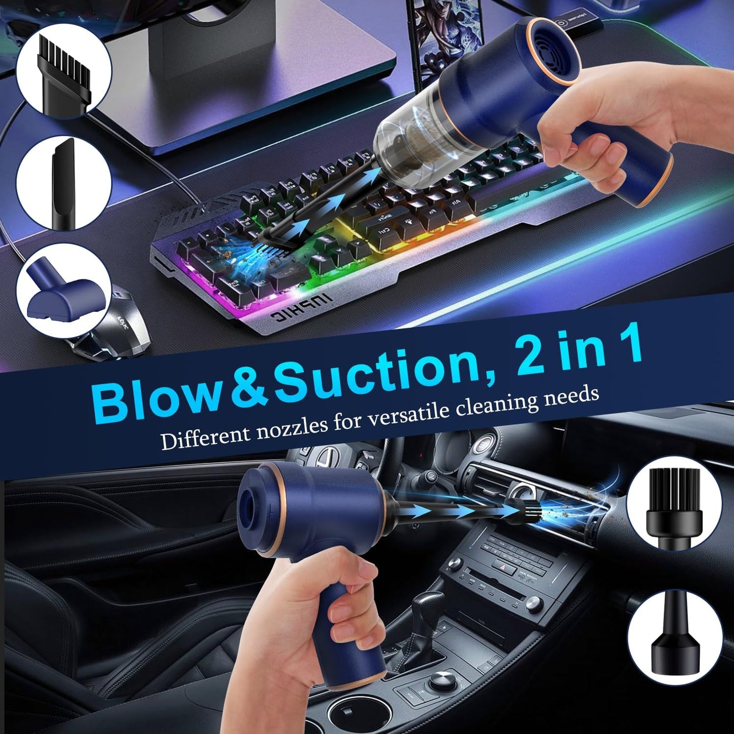 KMM Handheld Car Vacuum Cleaner: A Game-Changer for Cleaning on-the-go