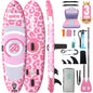 Niphean（Ultra-Light） Inflatable Paddle Board with StabilTrac Fin and Durable SUP Accessories, 10' Stand Up Paddle Boards for Adults & Youth, Versatile Yoga Paddle Board, Gift Ideas