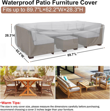 Heavy Duty Patio Furniture Covers Waterproof